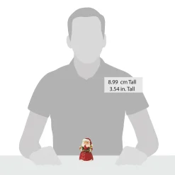 Cheap Enesco Gift Mini Santa with Cardinal