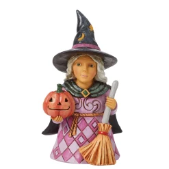 Discount Enesco Gift Mini Witch Holding Pumpkin