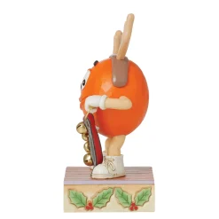 New Enesco Gift M&M'S Orange Charact Reindeer