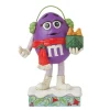 Best Enesco Gift M&M'S Purple Charact w/ Gift