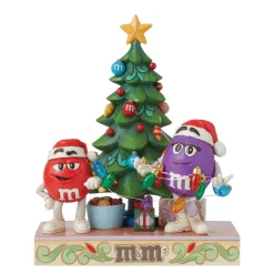 Cheap Enesco Gift M&M'S Purple/Red Charact Tree