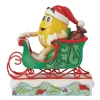 Cheap Enesco Gift M&M'S Yellow Charact in Sleigh