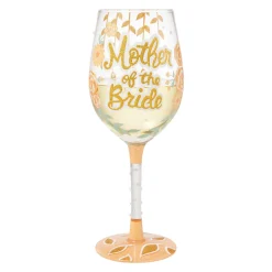 Best Sale Enesco Gift Mother of the Bride Wine Glass