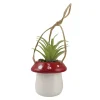 Best Sale Enesco Gift Mushroom Hangng Planter Plant