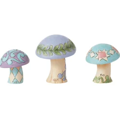 Clearance Enesco Gift Mushrooms Set of 3 Figurines