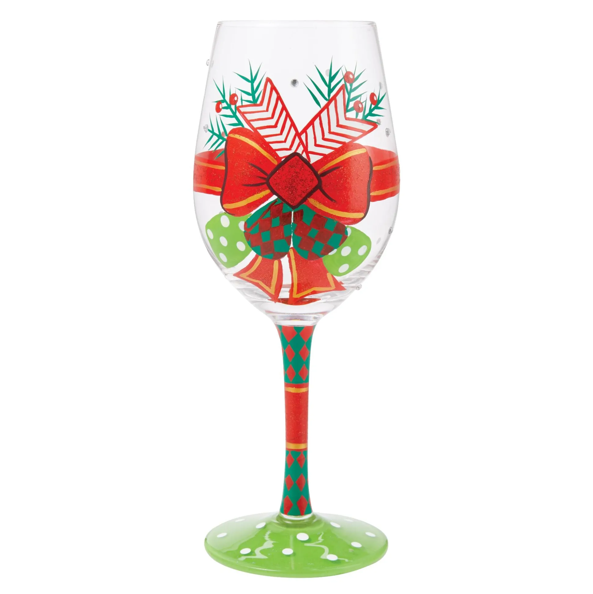 Discount Enesco Gift My Fancy Christmas Bow Wine
