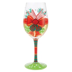 Discount Enesco Gift My Fancy Christmas Bow Wine