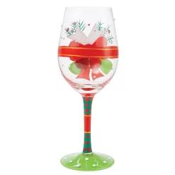 Discount Enesco Gift My Fancy Christmas Bow Wine