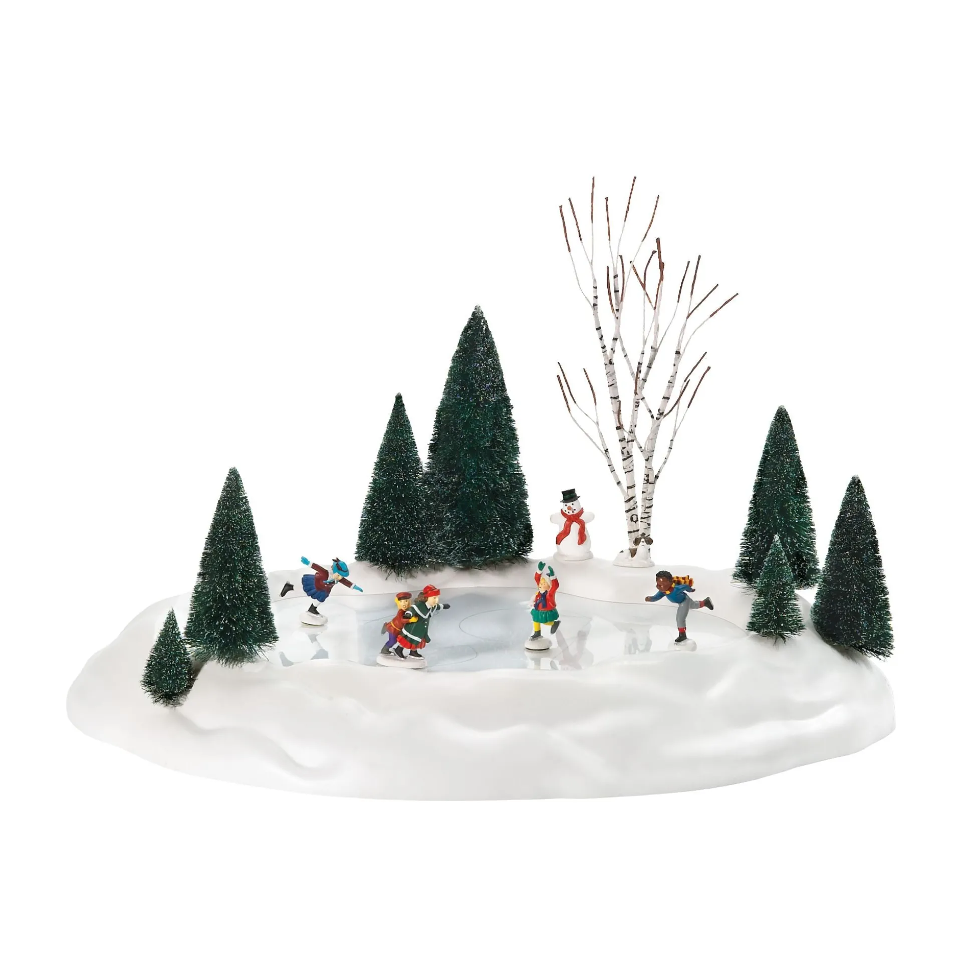 Store Department 56 New Animated Skating Pond
