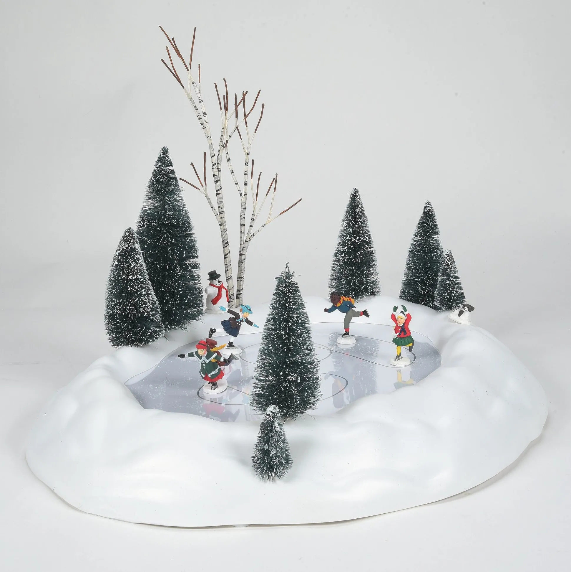 Store Department 56 New Animated Skating Pond