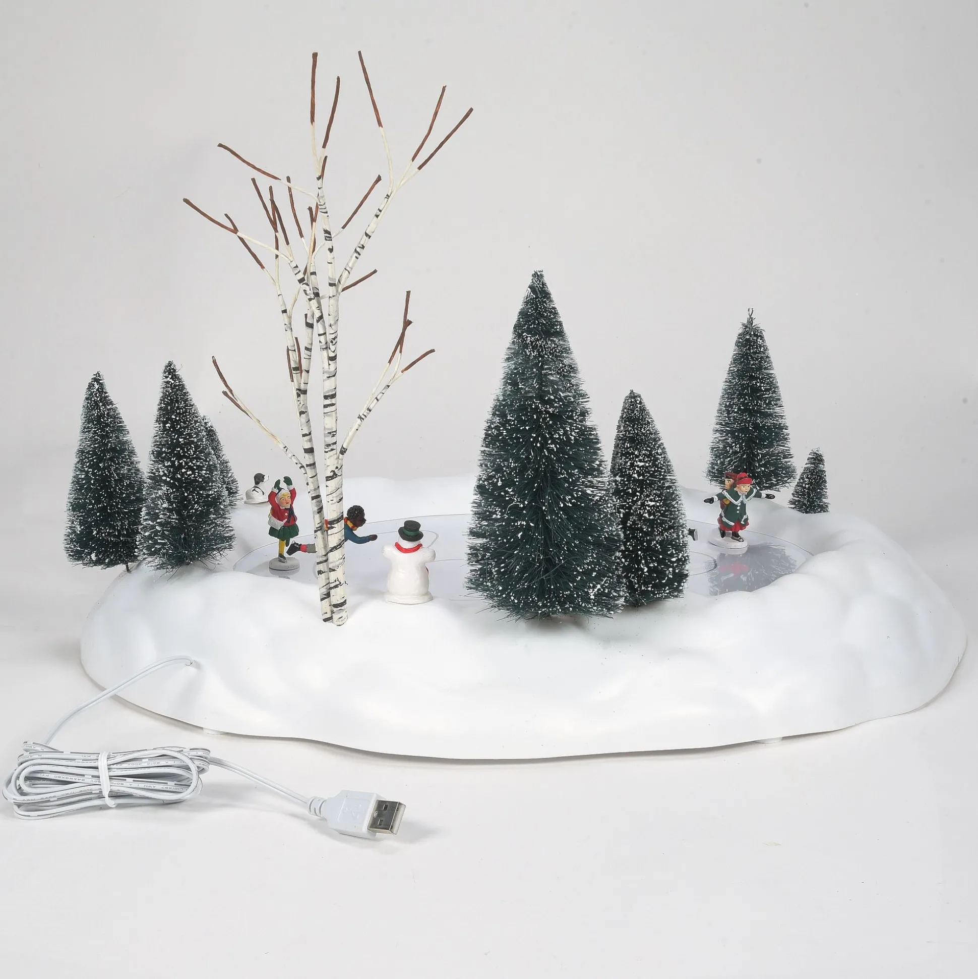 Store Department 56 New Animated Skating Pond