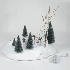 Store Department 56 New Animated Skating Pond
