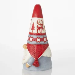 Online Enesco Gift Nordic Noel Gnome Flap Hat Fig