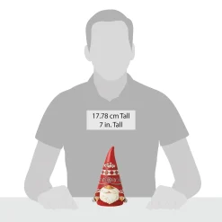 Fashion Enesco Gift Nordic Noel Gnome Jingle Bell