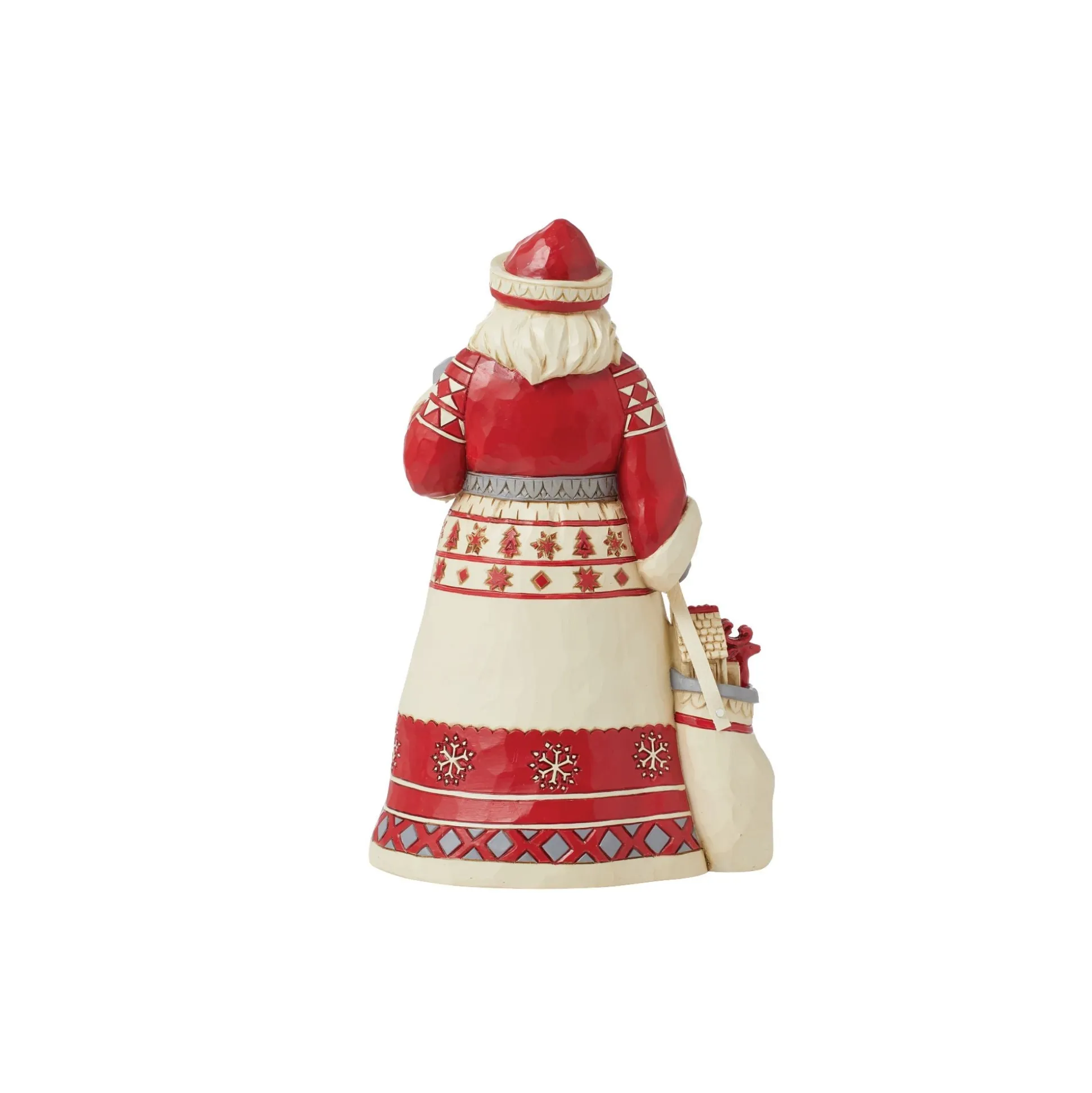 Cheap Enesco Gift Nordic Noel Santa with Bag Fig