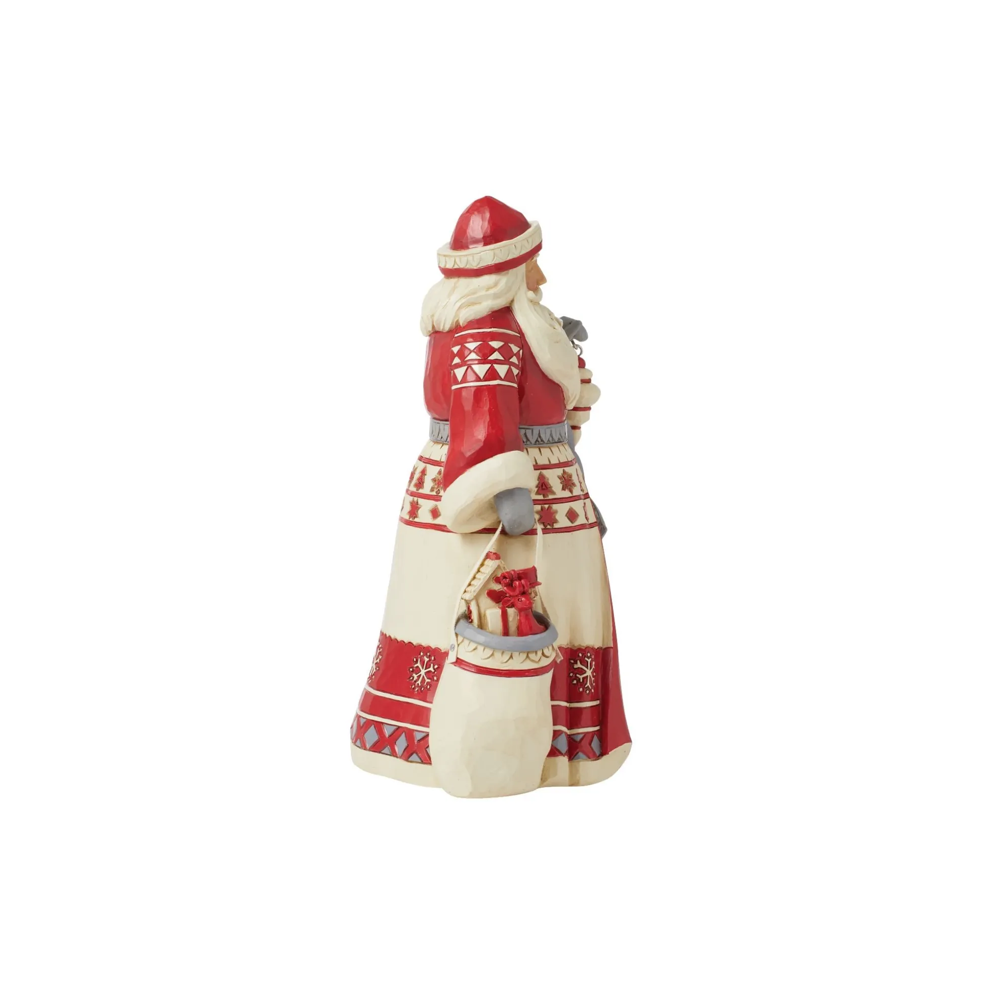 Cheap Enesco Gift Nordic Noel Santa with Bag Fig