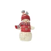 Clearance Enesco Gift Nordic Noel Snowman with Hat