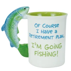 New Enesco Gift O fish ally Retired Sculpt Mug