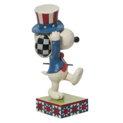 Cheap Enesco Gift Patriotic Snoopy Marching