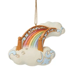 Clearance Enesco Gift Pet Rainbow Bridge Ornament