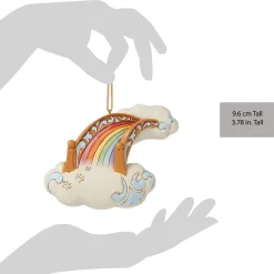 Clearance Enesco Gift Pet Rainbow Bridge Ornament