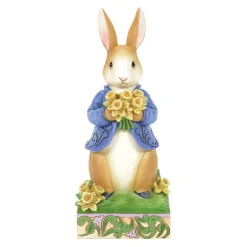 Store Enesco Gift Peter Rabbit with Daffodils