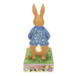 Best Sale Enesco Gift Peter Rabbit with Wheelbarrow