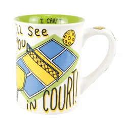 Best Sale Enesco Gift Pickleball Court Mug