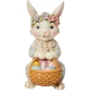 New Enesco Gift Pint Bunny with Floral Crown