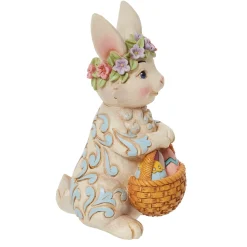 New Enesco Gift Pint Bunny with Floral Crown