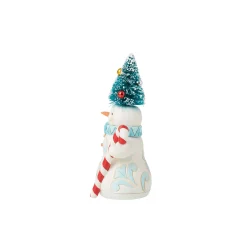 Clearance Enesco Gift Pint Snowman Sisal Hat Fig