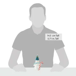 Clearance Enesco Gift Pint Snowman Sisal Hat Fig