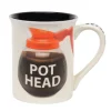 Clearance Enesco Gift Pot Head Mug