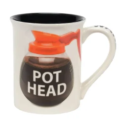 Clearance Enesco Gift Pot Head Mug