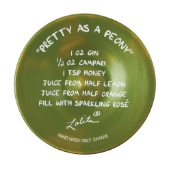 New Enesco Gift Pretty as a Peony Wine Glass