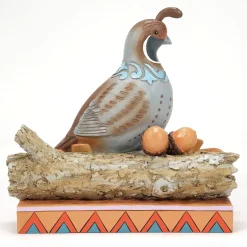 Discount Enesco Gift Quail Sitting on Leaves Fig