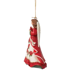 Shop Enesco Gift Red Angel with Cardinals Orn