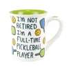 Cheap Enesco Gift Retired Pickleball Mug