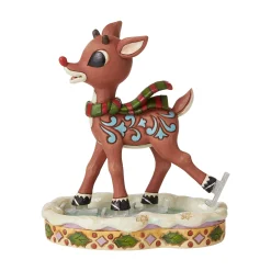 Flash Sale Enesco Gift Rudolph Ice Skating