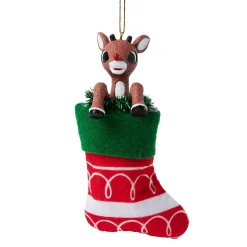 Shop Department 56 Rudolph in Stocking Ornament