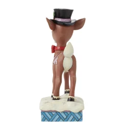 Outlet Enesco Gift Rudolph in Top Hat & Bowtie