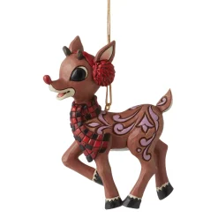 Hot Enesco Gift Rudolph with Earmuffs Ornament