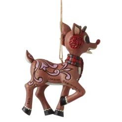 Hot Enesco Gift Rudolph with Earmuffs Ornament