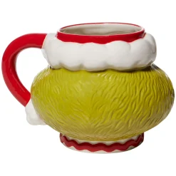Cheap Department 56 Santa Grinch Sculpted Mug