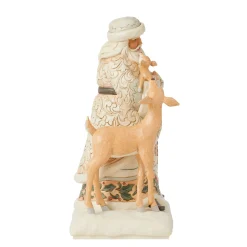 Clearance Enesco Gift Santa Holding Fawn Fig