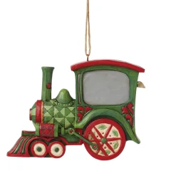 Hot Enesco Gift Santa in Train Ornament