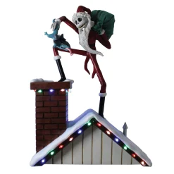 Store Enesco Gift Santa Jack with lights