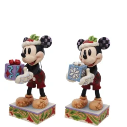 Cheap Enesco Gift Santa Mickey with Gift