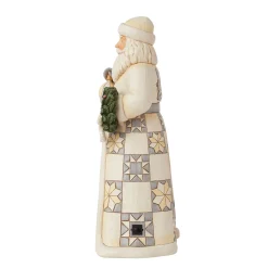 Best Sale Enesco Gift Santa Open Scene LED with Ani