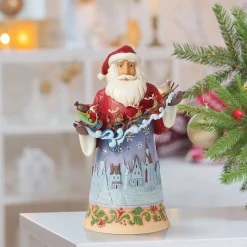 Flash Sale Enesco Gift Santa Over Night Sky Figurine